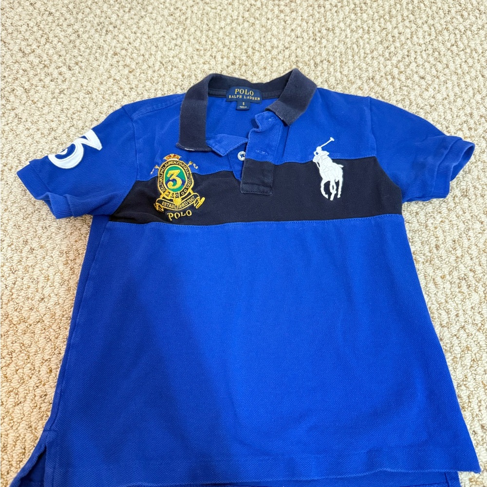 Polo by Ralph Lauren Kids Royal Blue Polo Shirt